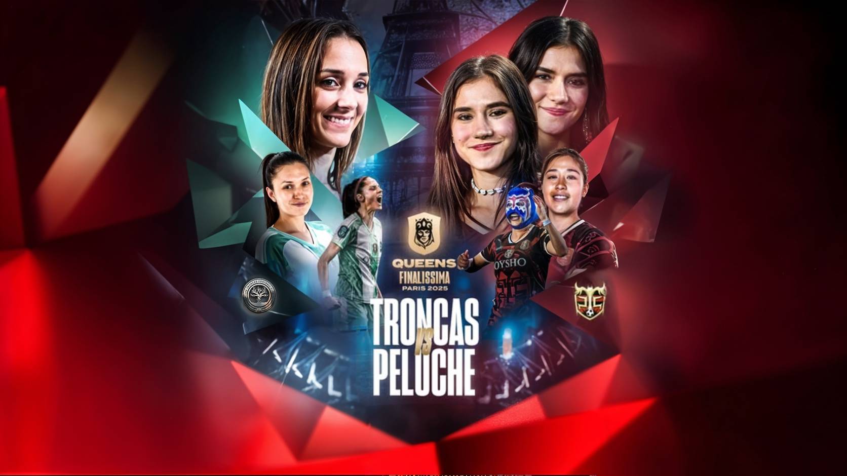 Todo listo para la Queens Finalissima Paris 2025: Las Troncas FC vs. Peluche Caligari este viernes 13 de junio