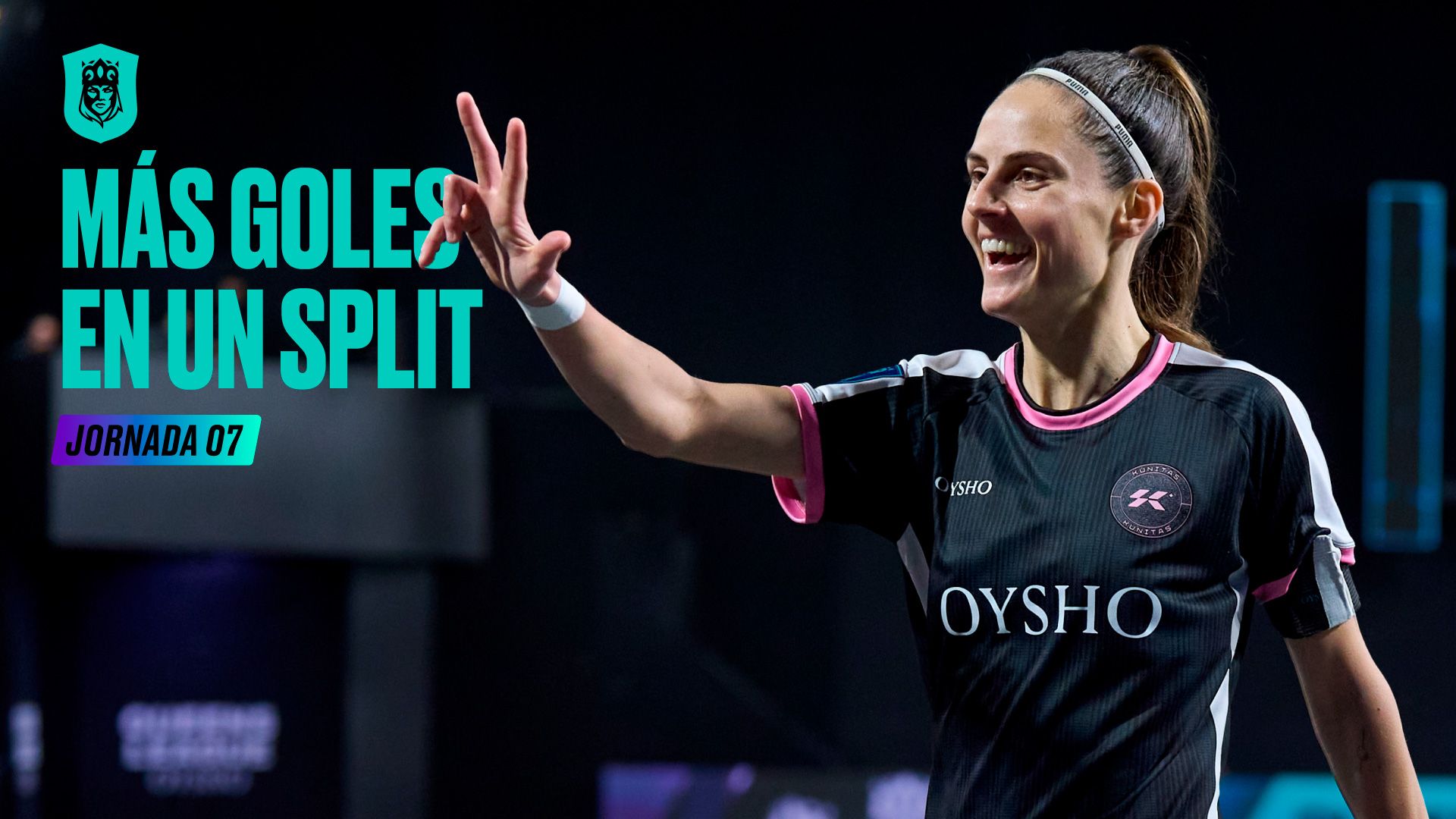Blanca Cros alucina con el récord de goles en la Queens